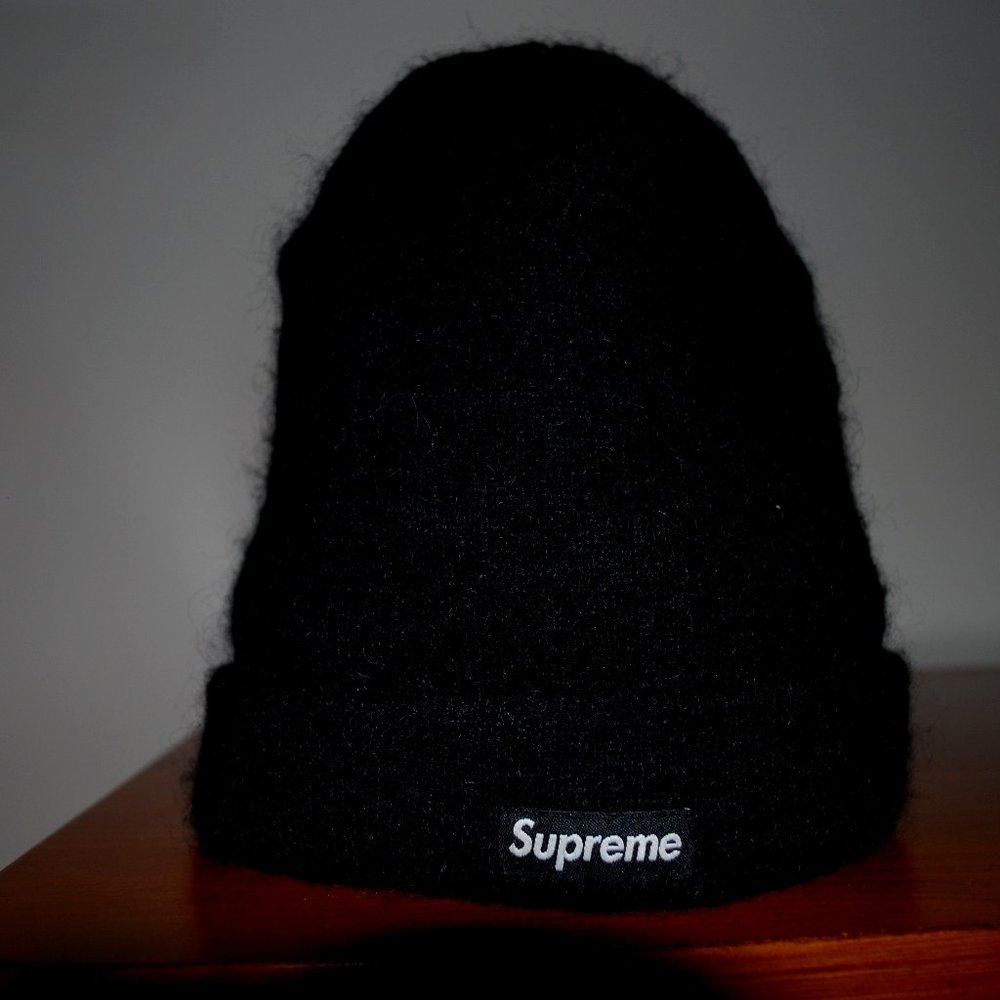 Supreme Mohair Beanie - Black